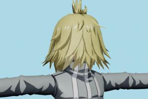 Ayumu Hogi Tokyo-Ghoul, people, human, xna, characters, rigged